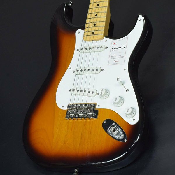 

heritage 50s st maple 2-color sunburst #ggefs electric guitar