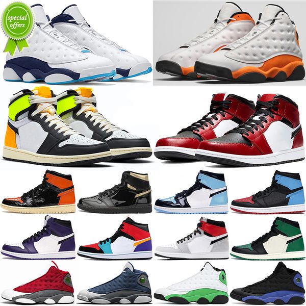 

men basketball shoes 13 13s xiii women starfish red flint luky green black hyper royal bred sneakers size 36-47