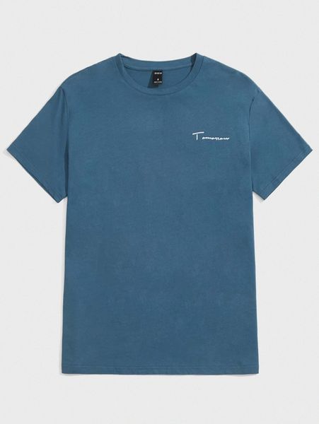 

men letter graphic tee 39df#, White;black