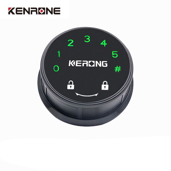 

kerong smart keyless locks electronic zinc alloy digit combination keypad password drawer locker cam lock