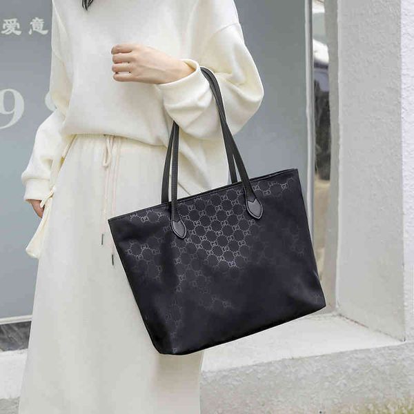 

purse sale large capacity shopping bag one shoulder portable travel convenient portable folding oxford cloth large bag for women