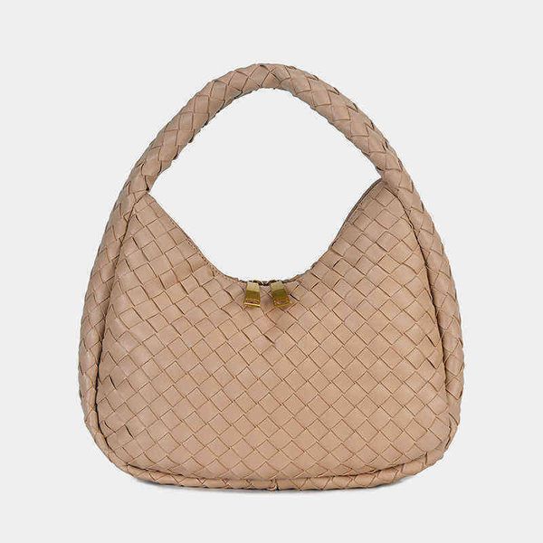 

fashion designer style lady's hobos handbag woven women bag220506