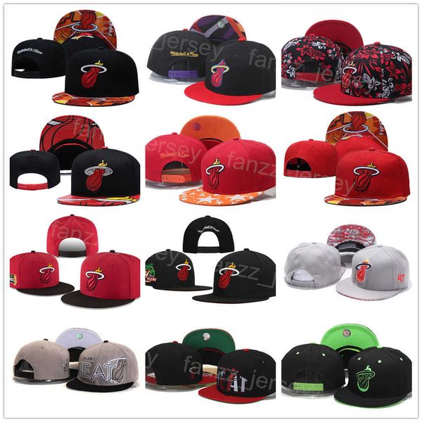 

caleb martin basketball knitted caps dewayne dedmon jimmy butler sport snapback adjustable fitted hat hip hop stitched team black red grey w, Blue;gray