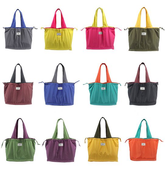 Borse per la spesa Borse Supermercato Shopper Tote Borsa pieghevole portatile con coulisse Viaggi Ambientale Riutilizzabile Frutta Verdura Borsa portaoggetti Organizzatore B8270