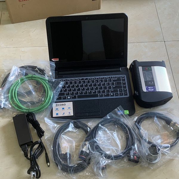 

mb star sd connect c4 car dignosis with new lap3421 c4 sdconnect car truck diagnostic tool for mer-des mb car scanner