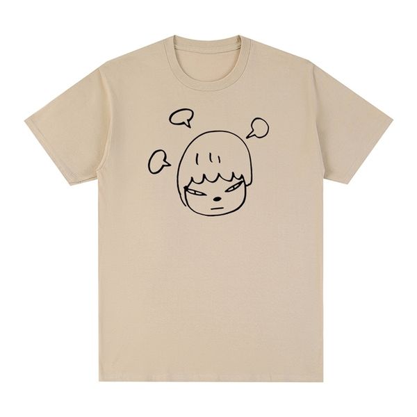 Yoshitomo Nara Dream T-Shirt Baumwolle Herren T-Shirt T-Shirt Damen Tops 220407