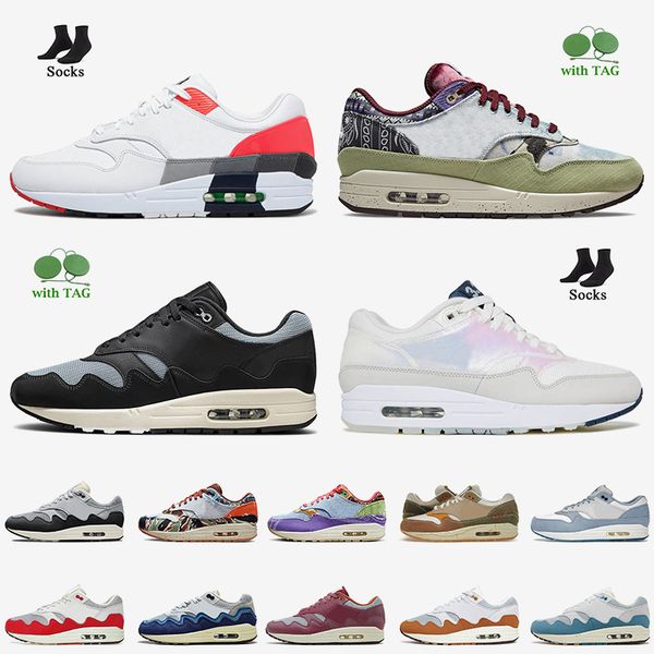

og 1 running shoes 2022 new fashion designer sneakers denim olive canvas 87 for women mens trainers blueprint concepts heavy patta waves mon