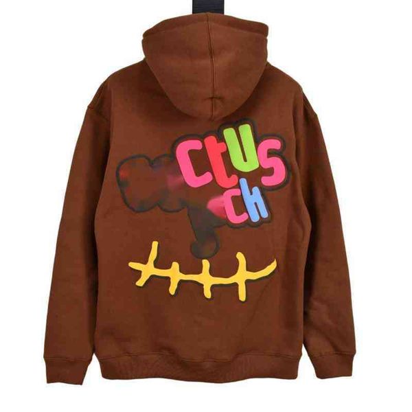 

ts designer hooded sweater tide brand t 22 ravis 3d letter printing sweatshirt american hip-hop loose oversize hoodie fashion men's, Black