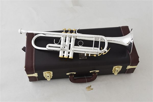 

new trumpet model silver plated lt180s-37 trumpete give me two nozzles#23