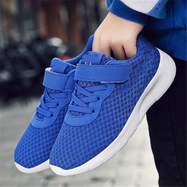 

kids outdoor sports shoes toddler infant sneakers fashion children boys girls breathable running athletic shoe, Black