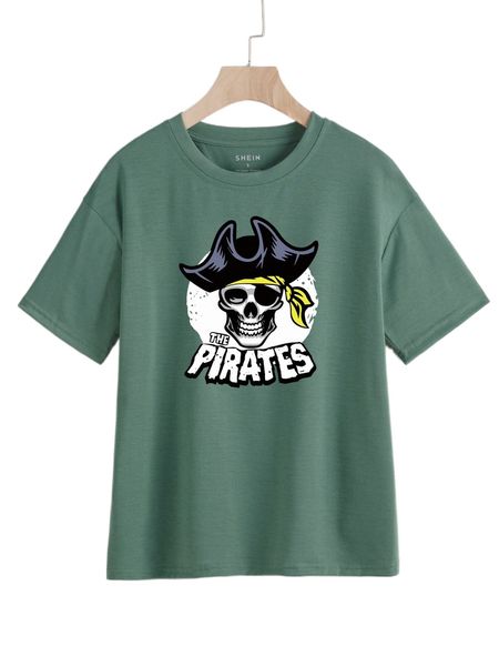 

skull and letter graphic tee j5qy#, White
