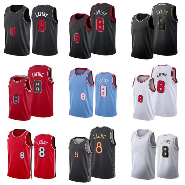 

basketball jersey zach lavine 2022-23 new season men youth city jerseys in stock, Black;red