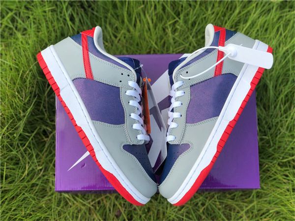 

2022 authentic low samba hyper blue silver og japan mens womens sports shoes skateboard sneakers with original box
