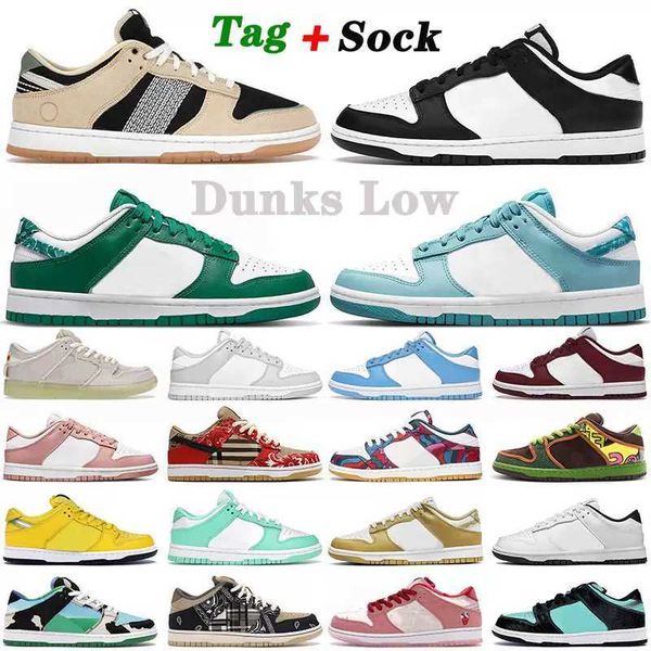 

2022 arrival skate low basketball shoes black white paisley blue unc spartan green abstract art lows sports shoes mens women sneaker