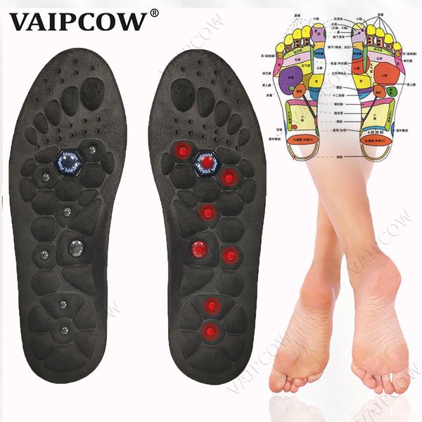 

premium orthopedic magnetic therapy insoles arch support shoes pads magnet soft rubber health therapy fitness insole, White;pink