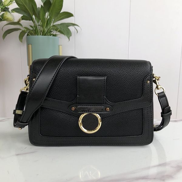 

women single shoulder bags cross body genuine leather brand style flap messenger bag small square bag