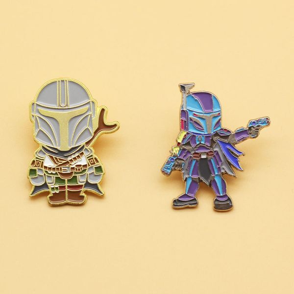 

cute anime movies games hard enamel pins collect metal cartoon brooch backpack hat bag collar lapel badges women fashion jewelry s50000104, Blue