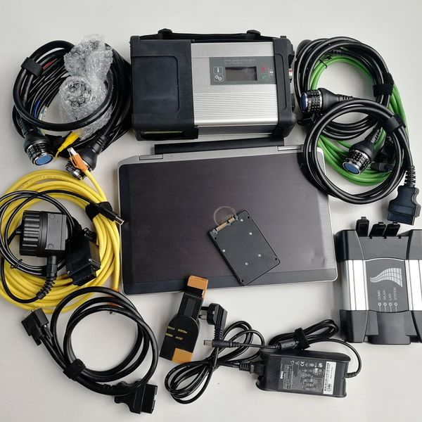 

auto diagnostic tools for bmw icom next mb star c5 sd connect 5 wifi multiplexer and cables 1tb ssd latest soft-ware used lape6320 4g i5 cpu