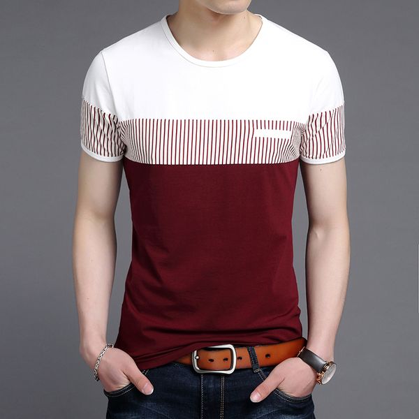 

fashion brand t shirts mens o neck korean summer street style trends grade short sleeve tshirts men clothing220622, White;black