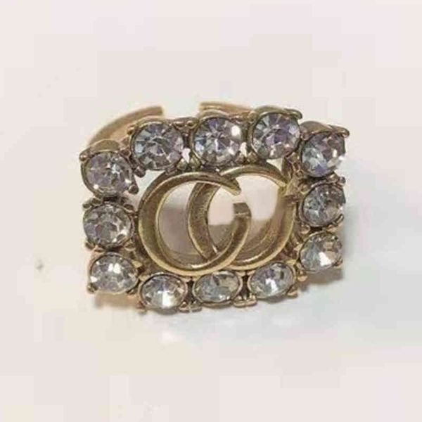 

red simple gold old inlaid zircon women's hollow out ring luxury_ns8c, Silver