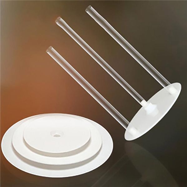 Diğer Bakeware çok katmanlı kek standı çerçeve pratik tatlı yuvarlak aralayıcı braket mutfak DIY araç arkadaşı