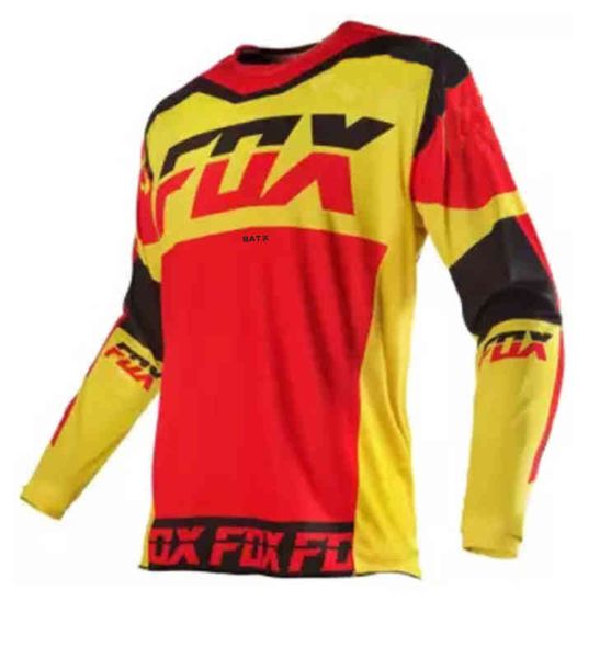 

sepeda gunung musim panas 2022 jersey motor lintas negara kelelawar fox maillot dh menurun, White