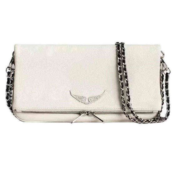 

women luxurys designers shoulder bags fashion women personality wings decorated chain messenger womens corssbody leather bolsos mujer 1115 z