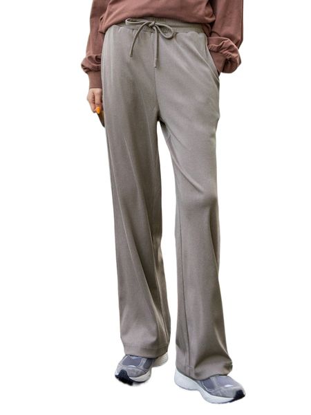 

dazy slant pockets drawstring waist sweatpants q13l#, Black;white
