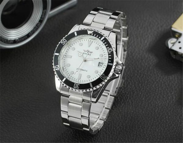 

watches luxury sell winner automatic mechanical wn27-2, Slivery;black