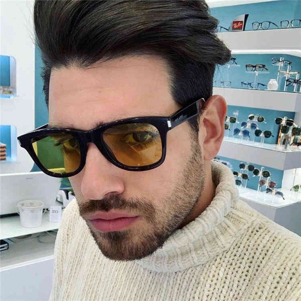 

sunglasses slp's fashion square plate men's star same trend sunglasse roi4, White;black