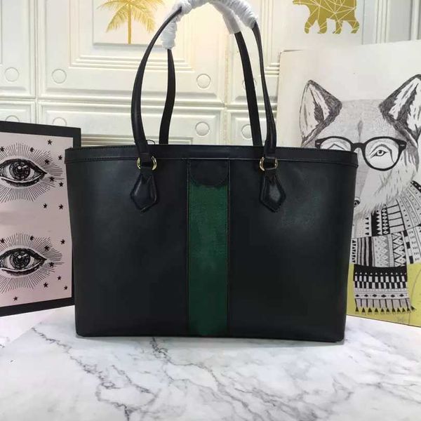 

luxury designer tote shopping bag leather fashion large capacity lady messenger classic style evening handbag