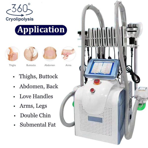 cryolipolysis Cool 360 Fat Freezing Machine Cryotherapy Cryo Slimming Sculpting Machines Lipo RF Cavitation Fat Freeze Body Slim