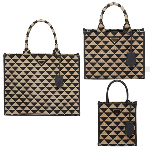

luxurys designers shoulder handbag bag 3-piece set nylon purse women with letters crossbody canvas shoulders lady tote chains handbags bags