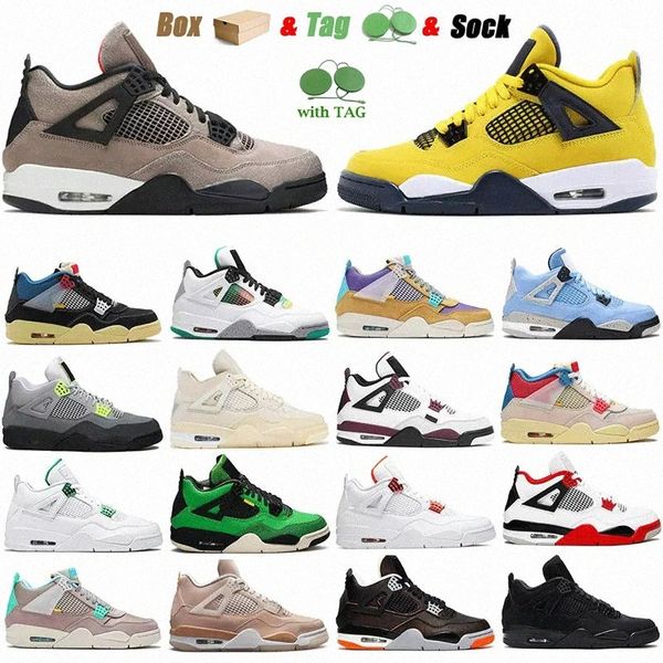 

designer 4s 4 mens womens basketball shoes white guava ice oreo sails black metallic purple black cat breed cactus jack outdoor sneaker l1bk