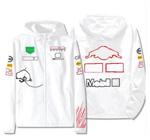 

f1 racing jersey autumn and winter new windproof hooded sweater