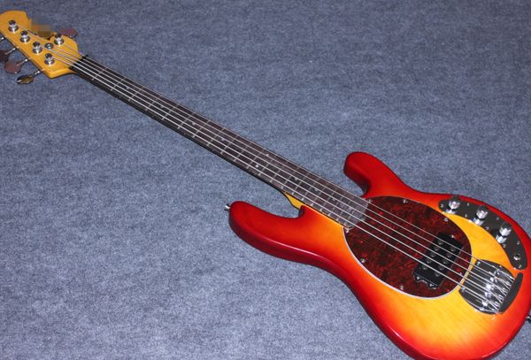 

4 strings electric bass guitar chrome hardware dots fingerboard inlay