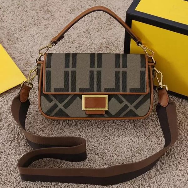 

women shoulder bags canvas material leather trim golden hardware letter embroidery pattern style design bag fashion bag