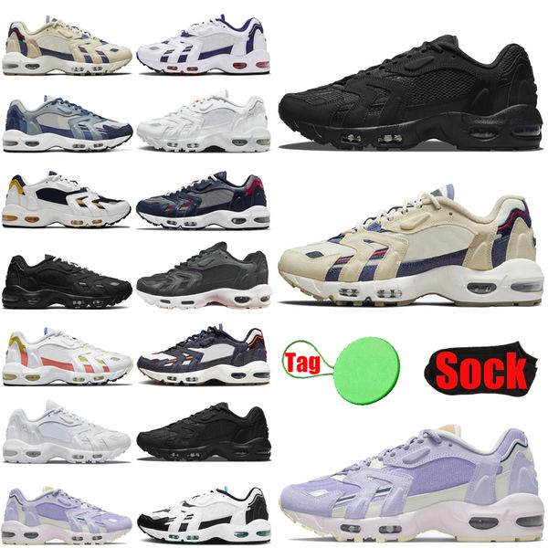 

with sock tag 96 ii 96s mens womens running shoes triple black white beach summer pastels purple dawn usa bright mango men trainers sports s