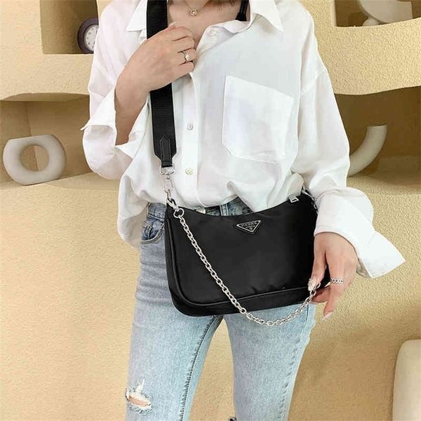 

trend bag 56% off 2022 new fashion handbags hard work ah simple two-piece set nylon waterproof small square tide
