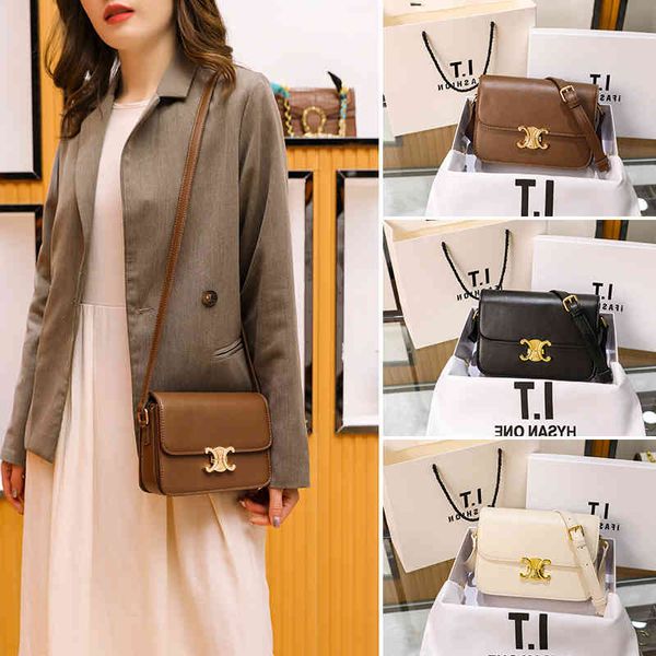 

designer bags hong kong leather women's 2022 new fashionable arc de triom-phe tofu