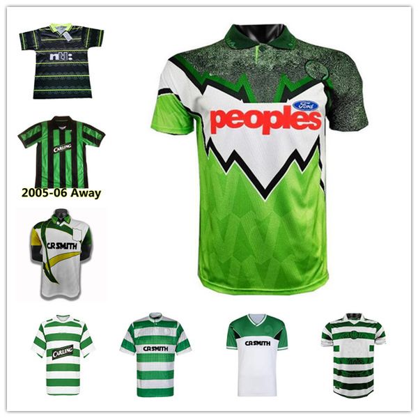 

1982 84 86 larsson 2000 2002 celtic #7 retro soccer jerseys 80 85 89 01 03 06 07 08 91 92 96 97 vintage classic football shirts away green g, Black;yellow