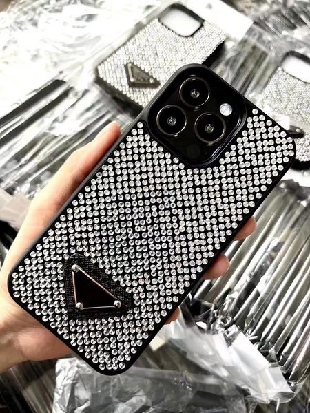

luxury glitter phone cases for iphone 13 pro max i 14 11 14promax 13 14pro fashion designer bling sparkling diamond jewelled 3d crystal wome