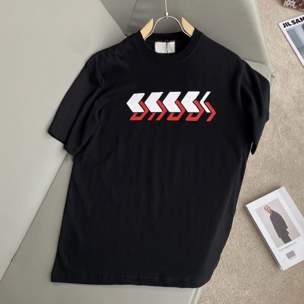 

mens t shirt designer shirts woman tshirt cotton t-shirt round neck spring summer high loose trend short sleeve male clothings, White;black