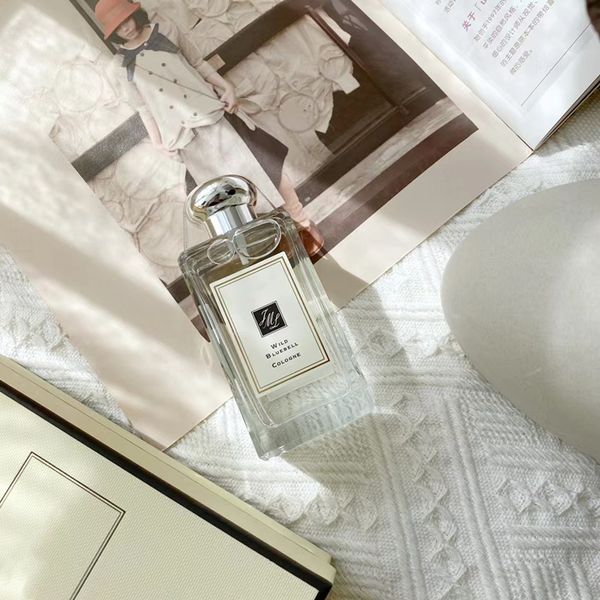 

luxuries designer natural woman perfume man malone wild bluebell 100ml cologne high version lady perfume fragrance spray eau de parfum perfu