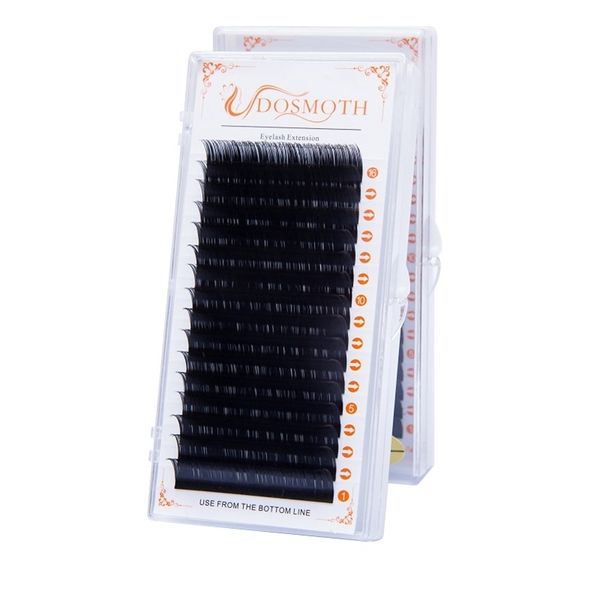 

16rows thickness 0 03 to 0 20 faux mink eyelashes individual lashes soft extension false 220524