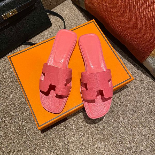 

basketball shoes slippers women oran sandals designer h pantoufle outdoor sandal cherry pink skin flat flip flops fashion luxury lady loafer