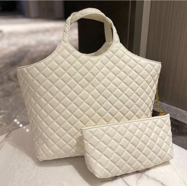

tz 2022 france women's gaby green white black shopping quilted bags large capacity travel holiday luggage genuine leather luxury design