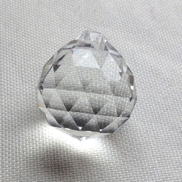 50pcs de 40 mm de vidro de vidro de champanhe candelabro de pingente de prisma