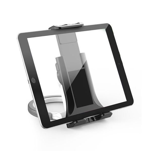 Держатель подставки для таблеток для стола регулируемый таблетка с монтажной базой 360 градусов для iPad Air Pro Mini Galaxy Tabs 5-11-дюймовые таблетки и телефоны