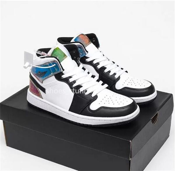 

quality basketball shoes womens jumpman 1 mid heat reactive color change cultural sneakers outdoor trainers size 36-47
